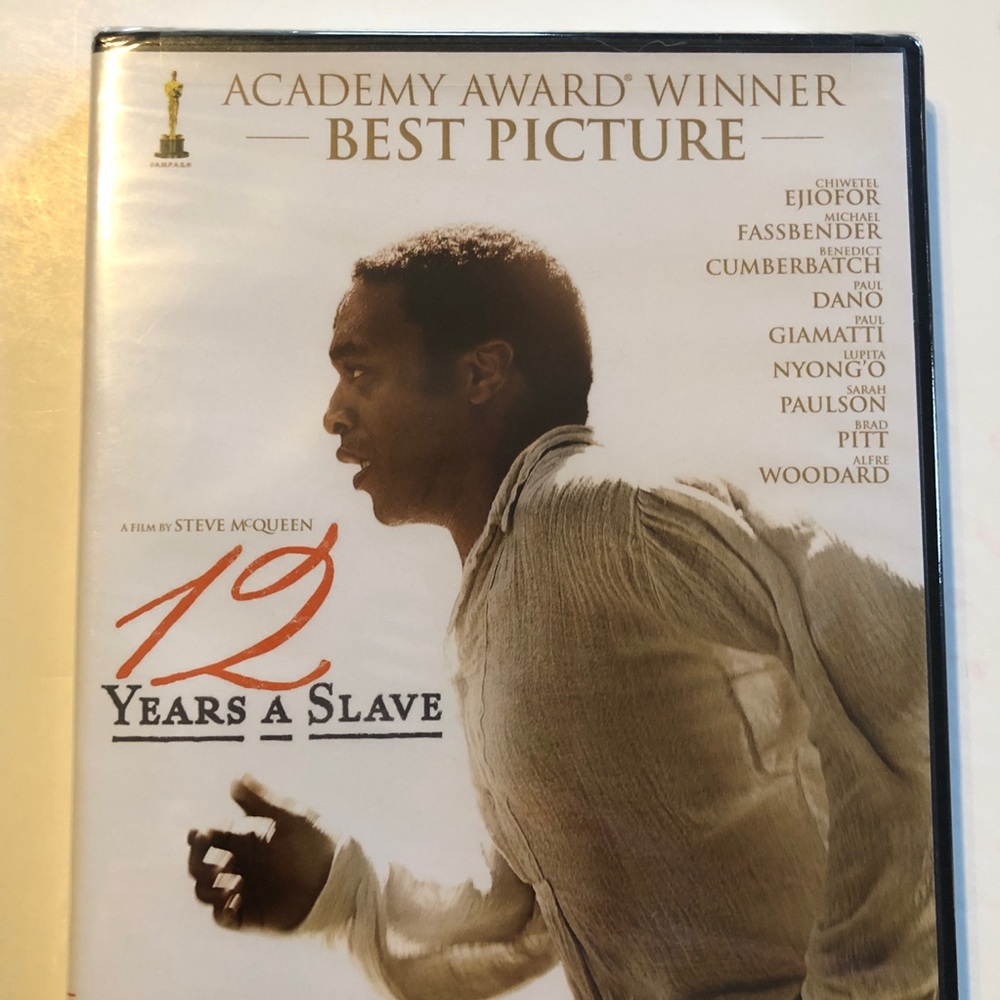 12 YEARS A SLAVE  DVD